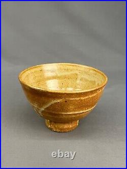 Vtg Warren MacKenzie 3 3/4 Footed Pottery Bowl