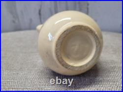 Vtg Watt Pottery Lot Teapot, Sugar Bowl with Lid & Creamer Striped RARE Set #112