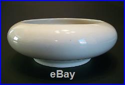 WALTER MOORCROFT Vintage Studio Pottery Hibiscus Bowl U K Mid 20th Century