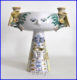 WIINBLAD EVA Vtg Mid Century Danish Modern Ceramic Pottery Vase Bowl Sculpture