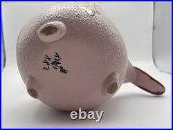 WONDERFUL Vtg bitossi pottery rooster bowl italy MCM candy dish Raymond Chicken