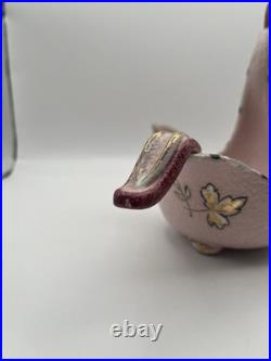 WONDERFUL Vtg bitossi pottery rooster bowl italy MCM candy dish Raymond Chicken