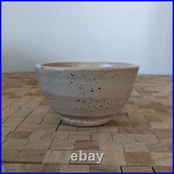 Warren MacKenzie Crackle Glaze Small Bowl or Yunomi Studio Art Pottery Vintage