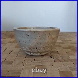 Warren MacKenzie Crackle Glaze Small Bowl or Yunomi Studio Art Pottery Vintage