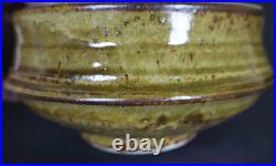 Warren Mackenzie Original Drop Rimmed Bowl, Brown Gloss Glaze