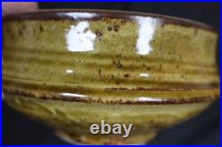 Warren Mackenzie Original Drop Rimmed Bowl, Brown Gloss Glaze