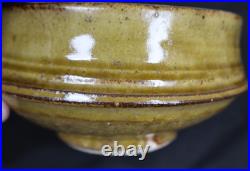 Warren Mackenzie Original Drop Rimmed Bowl, Brown Gloss Glaze