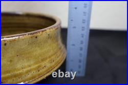 Warren Mackenzie Original Drop Rimmed Bowl, Brown Gloss Glaze