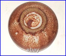 Warren Mackenzie Vintage Studio Stoneware Large Chawan Tea Bowl W Shino Glaze