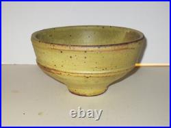 Warren Mackenzie Vtg Studio Stoneware Pottery Bowl, Marked, Private Collection