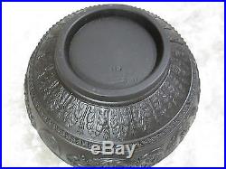 Wedgwood Black Basalt Acanthus Bowl Set Rare/Vintage
