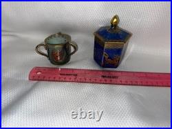 Wedgwood Daisy Makeig-Jones Green Fairyland Lustre Tyg & Blue Dragon Lustre Jar