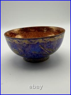 Wedgwood Fairyland Lustre Flying Humming Birds Bowl Z5294 Daisy Makeig-Jones