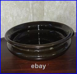 Weller Dickensware 1900s Vintage Art Pottery Standard Glaze Ceramic Bowl 346