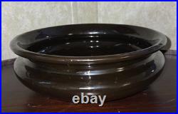Weller Dickensware 1900s Vintage Art Pottery Standard Glaze Ceramic Bowl 346