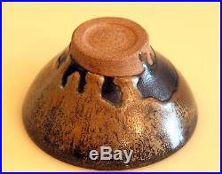 William Wyman Studio Pottery Vintage Chawan Tea Ceremony Drip Bowl Dated 1958