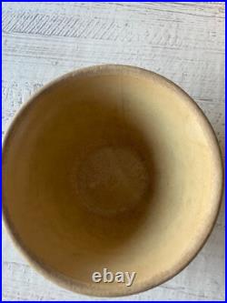 Yellow Ware Bowls With White And Blue Stripe A Set Of 6 Nesting Bowls